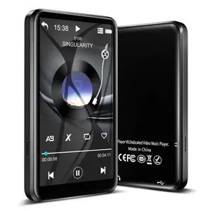 Fabrika toptan 3.0 inç V8 MP3 müzik oyuncu dokunmatik ekranı taşınabilir mini mp3 mp4 çalar