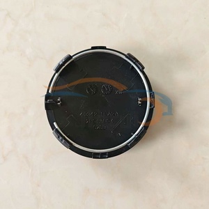 Tapa Central de Rueda de 54 mm y 60 mm, Plateada/Negra, Electrochapada en ABS, con Adhesivo Impermeable Ecológico JR LGG 28 - Product Image 6