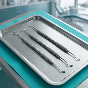 Wholesale Price Manual Dental Probe Set 3-Pieces Stainless Steel <b>Tooth</b> Cleaner <b>Tool</b> for <b>Teeth</b> <b>Cleaning</b> and Filling Equipment - Product Image 3