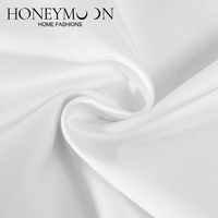 Ensemble de draps de lit Heniemo Luxury Soft Deep Pocket Microfibre 2200 fils, 4 pièces, couleur unie - Fabricant de literie depuis 32 ans