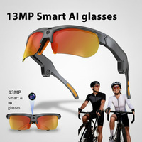 Nuevas Gafas de Ciclismo E08 con Cámara de 13MP, Traductor IA, Asistente de Voz, Grabación de Video, Gafas de Sol Inteligentes para Exteriores 2026