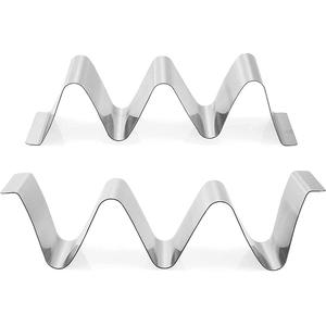 Tacos प्रदर्शन स्टेनलेस स्टील स्ट्रीट Taco धारक स्टैंड रसोई सामान गैजेट्स - Product Image 4