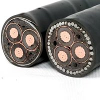 Câble d'alimentation blindé XLPE Shenguan 10mm 16mm 25mm 35mm 50mm 20mm 150mm 185mm 240mm à isolation XLPE, mono ou multiconducteurs, avec armure SWA