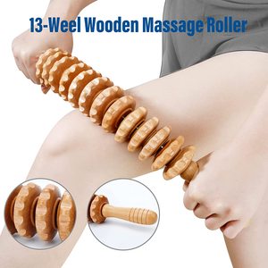 4er Pack Holz therapie Lymph drainage Massage werkzeuge Body Shaping Kit - Product Image 2