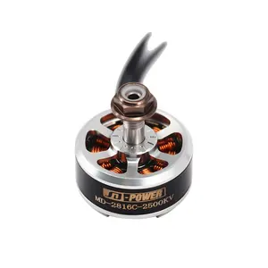 Alta qualità JD-power MD-2816C 2205 2500KV FPV racing drone bldc motor CW CCW multirotor quadcopter drone motor per QAV 250