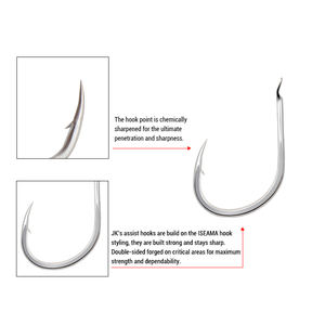 <span class=keywords><strong>Hameçons</strong></span> de pêche EXIH Iseni Iseama en acier à haute teneur en carbone, 50 pièces/sac, <span class=keywords><strong>hameçons</strong></span> inversés pour la pêche en eau douce, pour la pêche en rivière et en ruisseau - Product Image 5