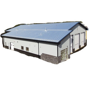 حظيرة مسبقة الصنع مصممة لهيكل حديدي من الفولاذ المقاوم للصدأ - Product Image 4