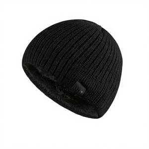 Chapeau de cyclisme et d'alpinisme, bonnet tricoté chaud 100% acrylique gaufré pour le vélo, les voyages en plein air et les loisirs - Product Image 3