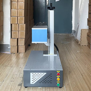 เครื่องแกะสลักไฟเบอร์เลเซอร์ราคาประหยัด 30W 40W ขนาดเล็กแบบพกพา CNC ระบายความร้อนด้วยอากาศ สำหรับทำเครื่องหมายและตัด รองรับไฟล์ DXF/AI - Product Image 4