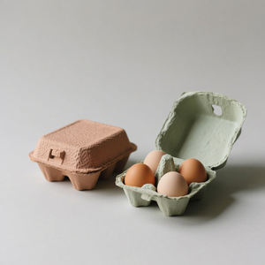 กล่องกระดาษไข่6/ 10 /12/ 15/ 30เซลล์เยื่อกระดาษรีไซเคิลสำหรับไข่ - Product Image 3