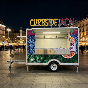 Remolque de Comida DOT Personalizado para Pizza y Hot Dogs, con Equipamiento Completo para Horno de Piedra, Ideal para Venta Ambulante Comercial - Product Image 5