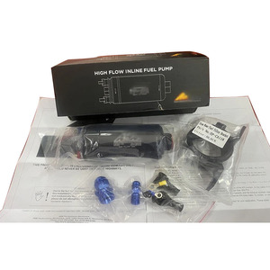 Cho AEM 50-1005 hiệu suất cao 380lph lưu lượng cao Bơm nhiên liệu <span class=keywords><strong>Kit</strong></span> cho 0580254044 044 phong cách + 60mm Lọc nhiên liệu khung + sticker - Product Image 2