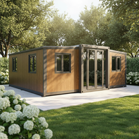 Abri de jardin isolé préfabriqué, studio de jardin, bureau modulaire moderne, design résistant aux intempéries, installation facile