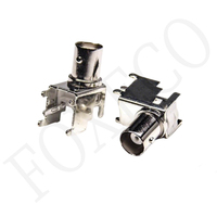 Connecteur coaxial BNC de haute qualité FOXECO avec boîtier en alliage de zinc en provenance de Chine pour la transmission de signal des appareils électroniques
