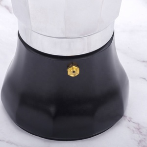 Nhôm Espresso percolator cà phê Mocha nồi Stovetop Espresso Maker Đen Moka nồi 3 tách cà phê Moka nồi - Product Image 4