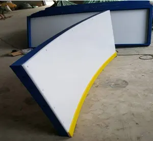 抗紫外线聚乙烯面板仪表板/溜冰场栏杆uhmwpe曲棍球仪表板