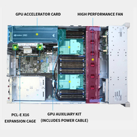 Sıcak satış proproliant DL388 Gen10 raf sunucu bilgisayar Intel Xeon 4210R AI bilgisayar sanallaştırma bulut veri merkezi sunucuları