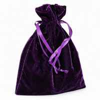 Sac à cordon en suède de petite taille pour cartes de tarot et rangement de cristaux, pochette à bijoux en velours avec logo personnalisé, sac cadeau – Vente en gros