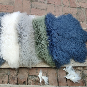 Bán hàng nóng bất Cừu lông vật liệu ghế Phân - Product Image 5