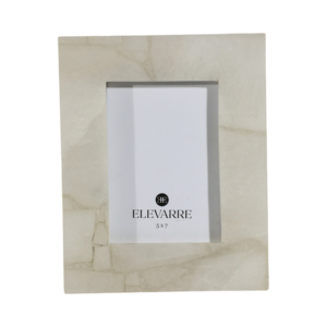 Cornice Portafoto al Quarzo ELEVARRE 5x7, Decorazione da Tavolo Moderna Boho - Product Image 1