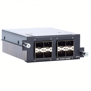 โมกซ่า RM-G4000-8GSFP สวิตช์อีเธอร์เน็ตแบบโมดูลาร์ 8 พอร์ต GbE SFP สำหรับเครือข่ายระดับองค์กร - Product Image 2