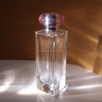 Flacon diffuseur de parfum transparent de 50 ml avec pulvérisateur à pompe, flacon de parfum en verre résineux DongFang Glass TXZ-436