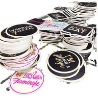 Panneaux de bienvenue et accessoires de photomaton personnalisés en mousse PVC écologique – Imperméables, durables et ajustables