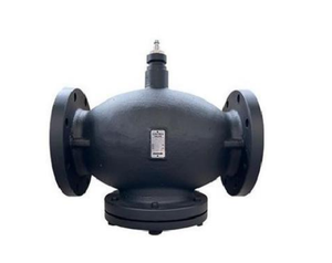 วาล์วควบคุมแบบลูกโลก 2 ทาง Nanjing Mingmen MVF461.150HH DN150  แบบมีหน้าแปลน PN16/25  Kvs 280  ซีล PTFE+คาร์บอนไฟเบอร์  OEM - Product Image 2