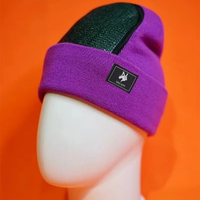 Gorro de Punto de Algodón Acolchado de Alta Calidad Profesional para Bboy Spin Beanie, para Breakdance, con Logotipo Personalizado y Bordado 3D