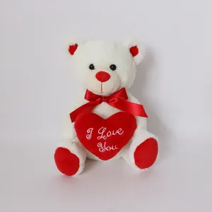 Factory hot teddy bear with love Valentine's Day gift stuffed animal plush toys can be customized gift toys