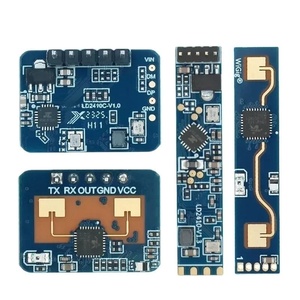 HLK-LD2410 LD2410B LD2410C 5V Mini FMCW 24G Módulo de Radar Inteligente con Sensor de Presencia Humana para Electrónica de Consumo - Product Image 1