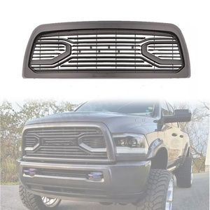 <span class=keywords><strong>Accessori</strong></span> LUMA per <span class=keywords><strong>Camion</strong></span>, Griglia Cromata Rebel in Plastica ABS Nera, Ricambio per Paraurti Auto, Compatibile con Dodge Ram 2500 3500 2010-2018 - Product Image 1