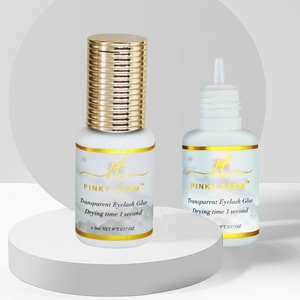 กาวต่อขนตา Pinky Leem Custom 0.5,1 วินาที แห้งเร็ว ติดทนนาน กันน้ำ กลิ่นน้อย ใส - Product Image 3
