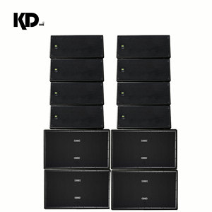 Système de haut-parleurs audio professionnels extérieurs dédiés Kd-20/sub8006, double 10 pouces, aimant néodyme, subwoofer actif 700W Kd-2 - Product Image 5