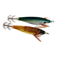 ILURE 1017 – Kit de leurres lumineux pour la pêche en mer : crevettes artificielles fluorescentes et calamars lumineux – Vente chaude