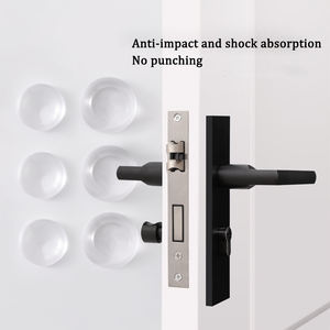 Butoir <span class=keywords><strong>de</strong></span> <span class=keywords><strong>porte</strong></span> auto-adhésif, poignée <span class=keywords><strong>de</strong></span> <span class=keywords><strong>porte</strong></span> <span class=keywords><strong>transparente</strong></span> réutilisable, pare-chocs rond, protecteur mural Transparent, butoir <span class=keywords><strong>de</strong></span> <span class=keywords><strong>porte</strong></span> pour enfant - Product Image 1