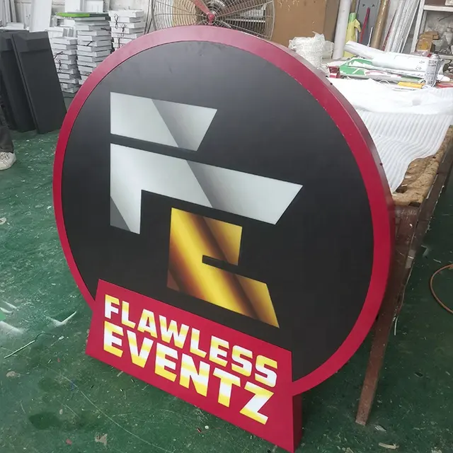 Wall Mount Rotating Sign Led Plastic Double Side Mould-投影Famous Beer Pub Signage Light Box