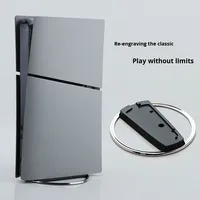 Accessoires de Console P5 PlayStation 5 / Ps5pro / Slim 30ème Anniversaire - Coque de Remplacement Grise Modifiée, Panneau Latéral de Protection, Édition Limitée