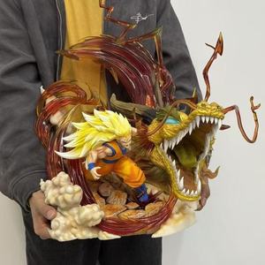 Figura de Goku Super Saiyan de Batalla Super Feroz, Edición Premium de Dragon Ball, Puño de Dragón Explosivo, Super Grande LS, Puño de Dragón Super Tres - Product Image 5