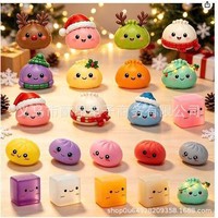 Calendrier de l'Avent 24 Jours : Jouets Squishy Anti-stress Mini Jouets à Presser – Cadeaux Promotionnels pour Enfants, Idéal pour les Fêtes et les Offres en Gros pour les Fêtes