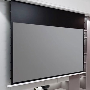 84 " - 150" ánh sáng xung quanh từ chối alr Trần lõm Màn hình máy chiếu có động cơ với Tab-tensioned - Product Image 1