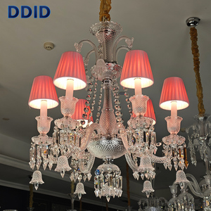 Lustres suspendus modernes en cristal, luminaires de plafond pour salon, éclairage décoratif - Product Image 1