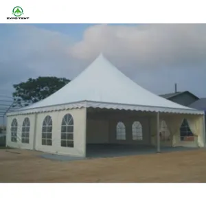 Marquee Gazebo gölgelik fuar çadırı açık çadır anında özel kolay 10x10 15x15 alüminyum yüksek tepe çadır 850g/m2 PVC kumaş