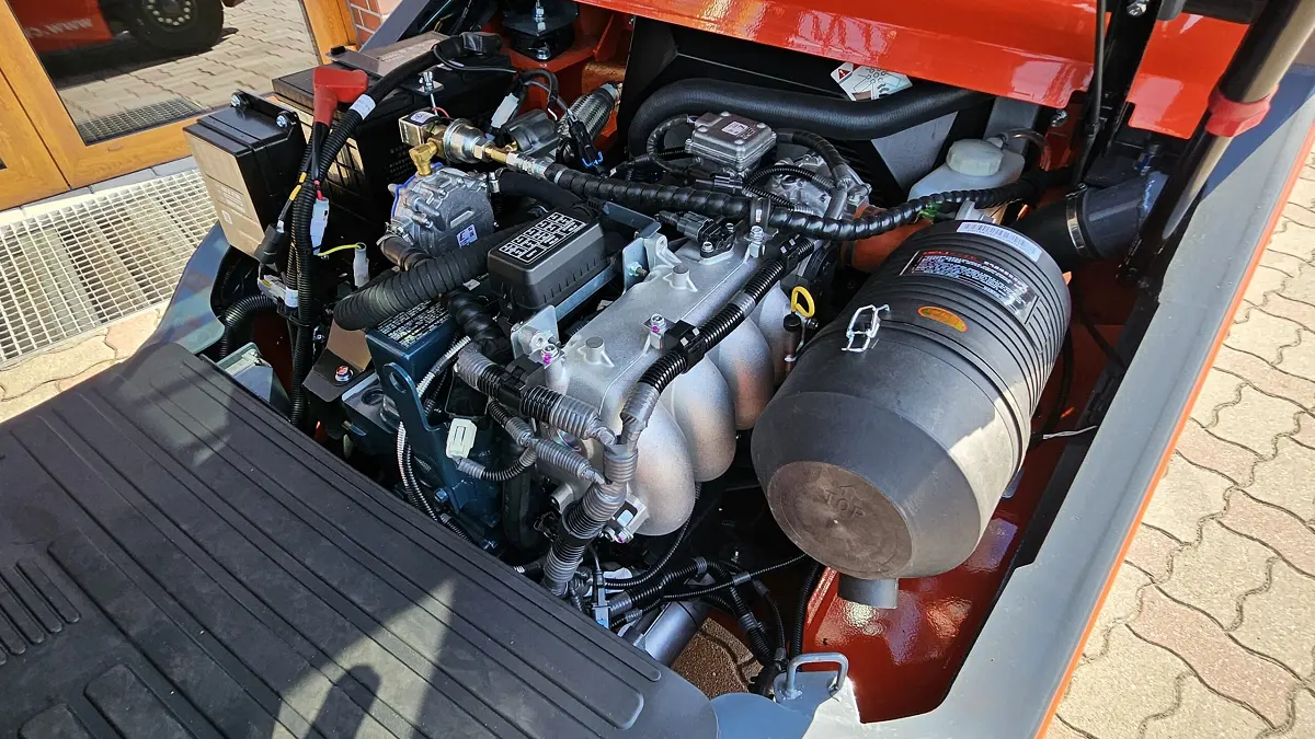 EPA इंजन और कंटेनर मस्त के साथ शीर्ष गुणवत्ता वाला 3.5ton फोर्क एलपीजी गैस फोर्कलिफ्ट ट्रक CPYD35-KU1H
