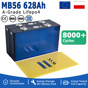 628Ah MB56 3.2V แบบปริซึมแบตเตอรี่ลิเธียม32KWh สำหรับเก็บพลังงานแสงอาทิตย์เชิงพาณิชย์ - Product Image 1