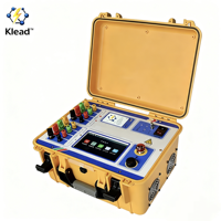 Transformatör 3 Fazlı DC Direnç Test Cihazı 20A 40A 50A Üç Kanallı Düşük Direnç Ölçer BYQ3320PK 20A Dokunmatik Ekranlı Yazıcı