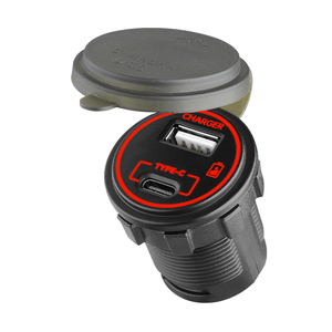 Nhà Máy Bán buôn loại C sạc 12V <span class=keywords><strong>USB</strong></span> C xe sạc Ổ cắm PD Loại C xe sạc Loại C Cổng ổ cắm - Product Image 4