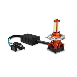 Lampu depan led sepeda motor, 3 sisi chip 36 watt m3 lampu depan led balok rendah tinggi lampu depan sepeda motor led 36 w