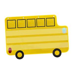 Gráfico de bolsillo para el aula para la Oficina de la escuela en el hogar y actividades en el hogar para lecciones de maestros equipo educativo - Product Image 3