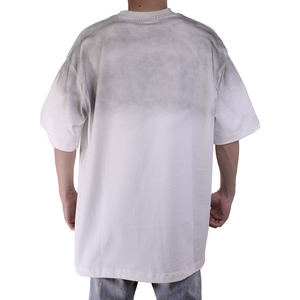 Logo personnalisé Oem & Odm Gradient T-shirts Strass T-Shirt 320 Grammes Transfert de chaleur Strass T-shirts pour hommes - Product Image 3